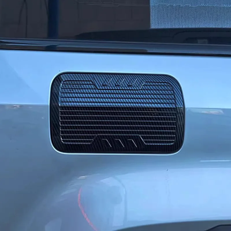 כיס דלק לרכב JAECOO J6 Chery iCAR 03 2024 2025 - עיטוף פאנל מעץ כיסוי קירור קירור חיצוני - תמונה 5