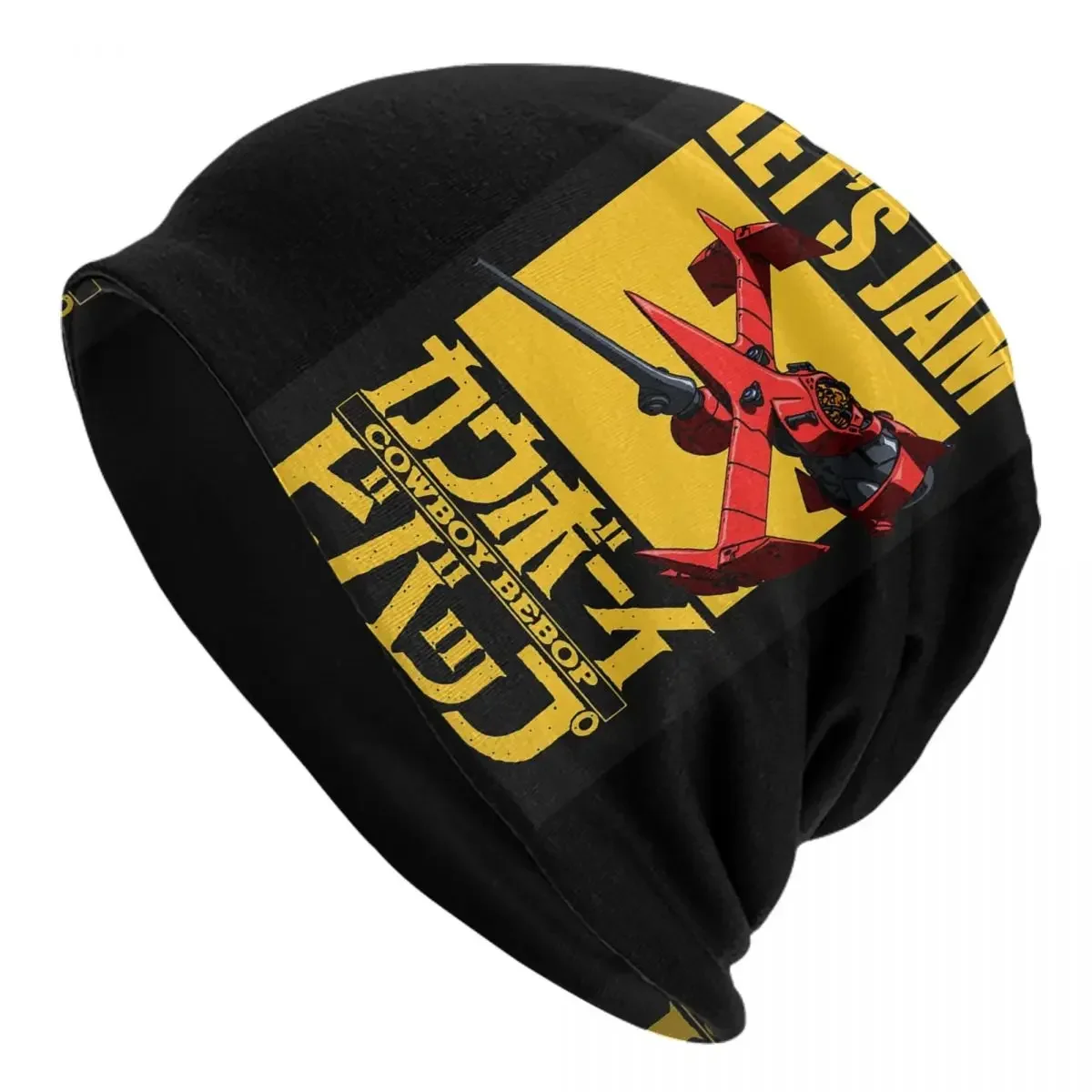 Let's Jam In Space Swordfish Essential Men Women Adult Beanies Caps Knitted Bonnet Hat Warm Hip Hop Autumn Winter Skullies Hats