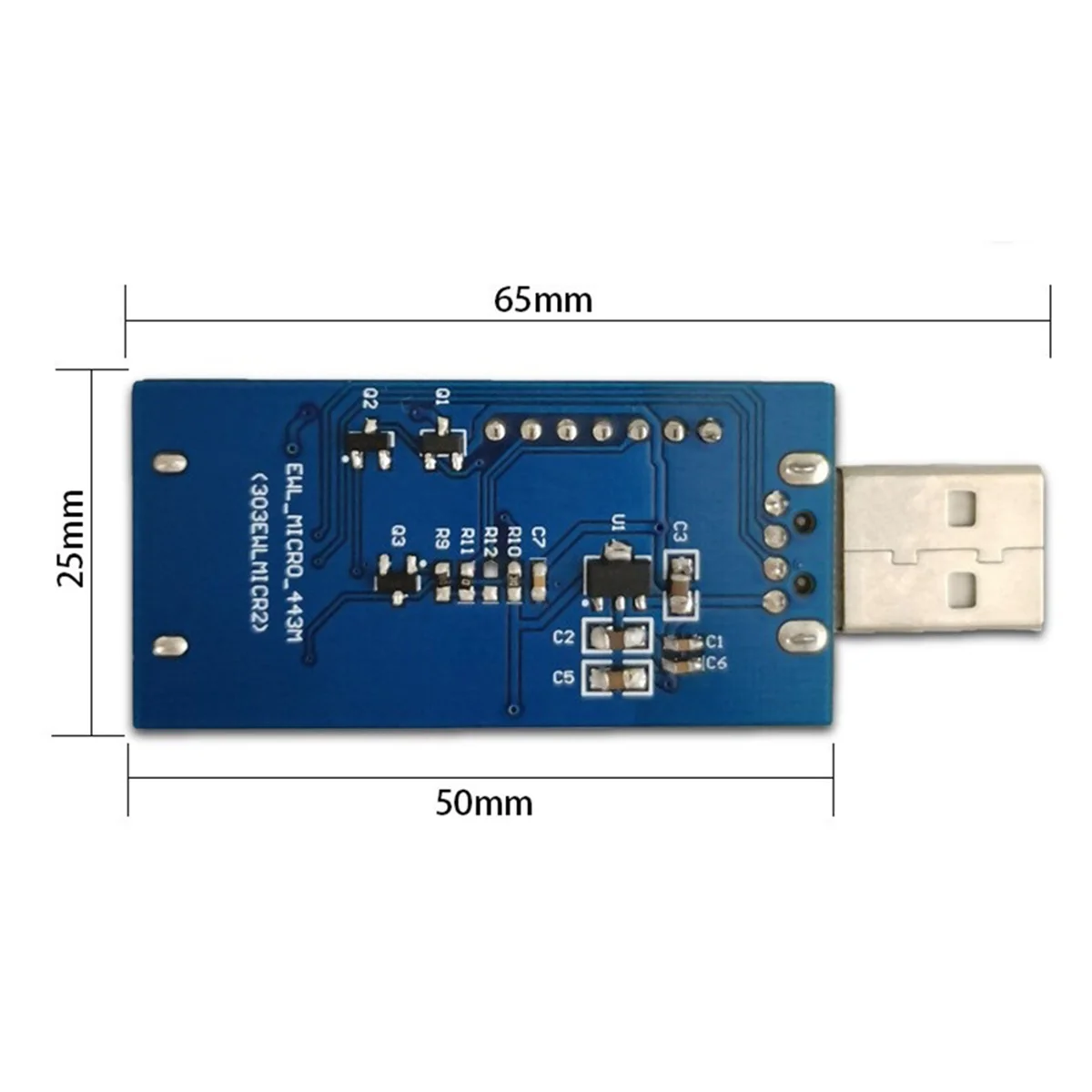 A51I Remote USB Switch Mobile APP Control/433M Remote Control 2.4G WiFi with USB Data Transmission Multi-Function Module