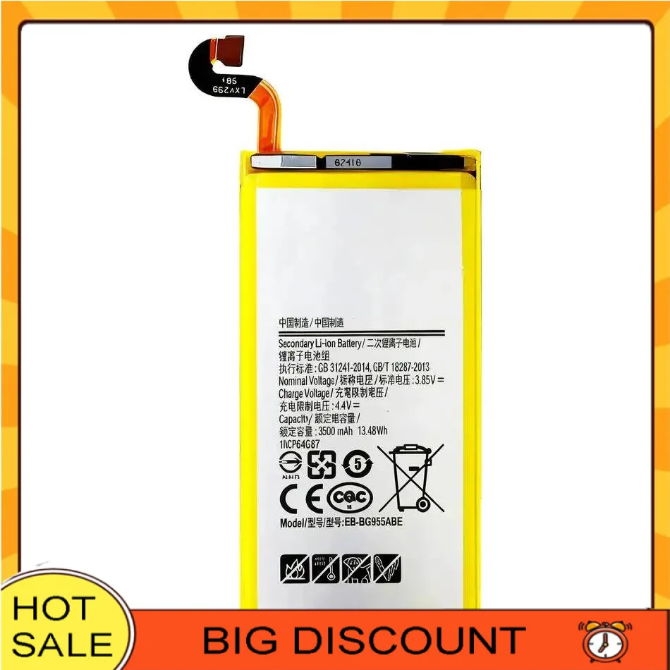 

Mobile Phone Battery EB-BG955ABE For Samsung Galaxy S8 Plus S8+ G955 High-Capacity 3500Mah