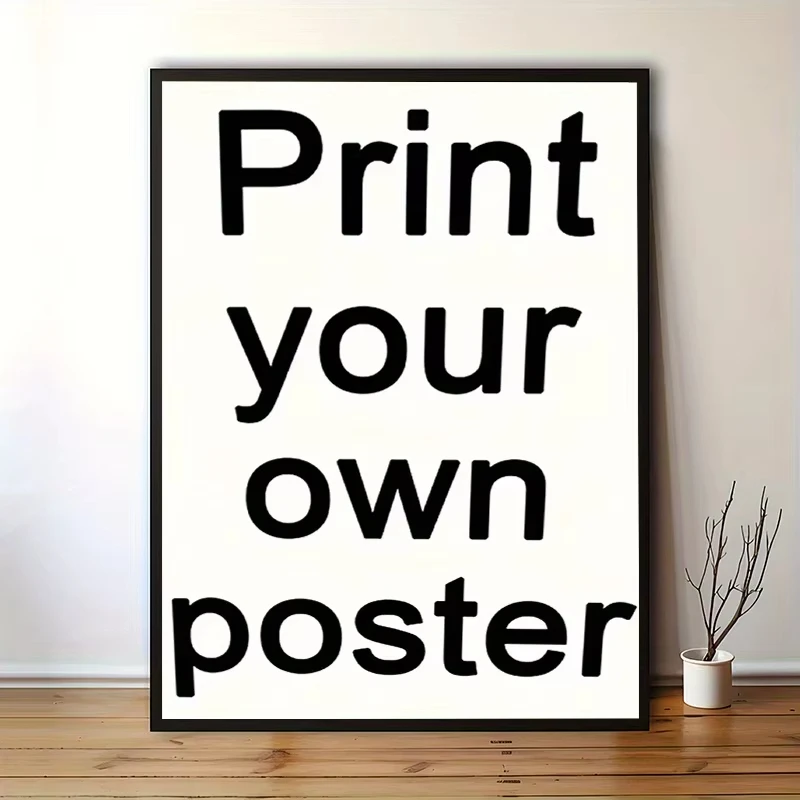 طباعة الملصقات المخصصة الخاصة بك، صور عائلية شخصية قماش يطبع هدايا الذكرى السنوية ملصقات الفيلم، فن جدار ديكور الغرفة #3