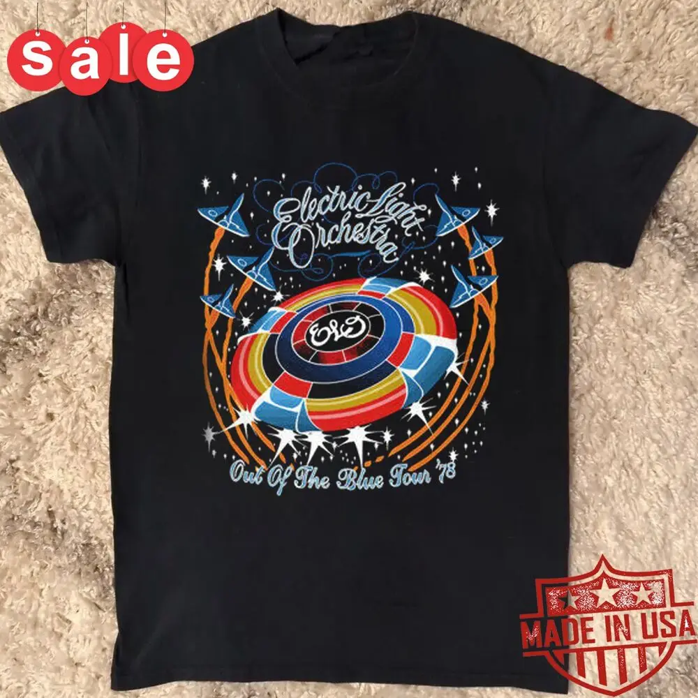 

New ELECTRIC LIGHT ORCHESTRA concert Gift For Fans Unisex S-5XL Shirt 1LU1021