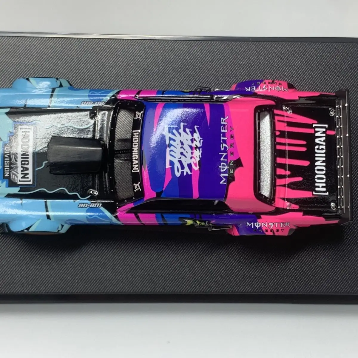 Diecast SW 1/64 Skala HOONICORN Ken Block1965 Ford Mustang Legierung Auto Modell Sammeln Spielzeug Geschenk Souvenir Display Ornament