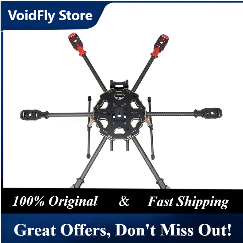VoidFly Tarot 680PRO Six-axis 6-Axis Folding Hexacopter Aircraft Frame Kit TL68P00