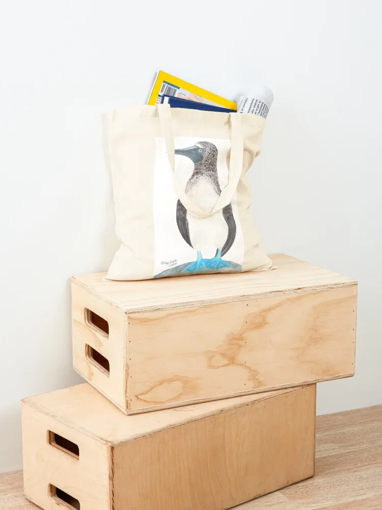 Blue Footed Booby Tote Bag bags luxury women Women's beach bags Women's handbag ecological bags