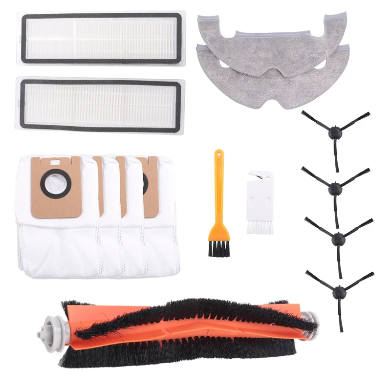 A39m para dream bot z10 pro l10 plus aspirador de pó escova principal filtro escova lateral mop pano saco pó acessórios substituição