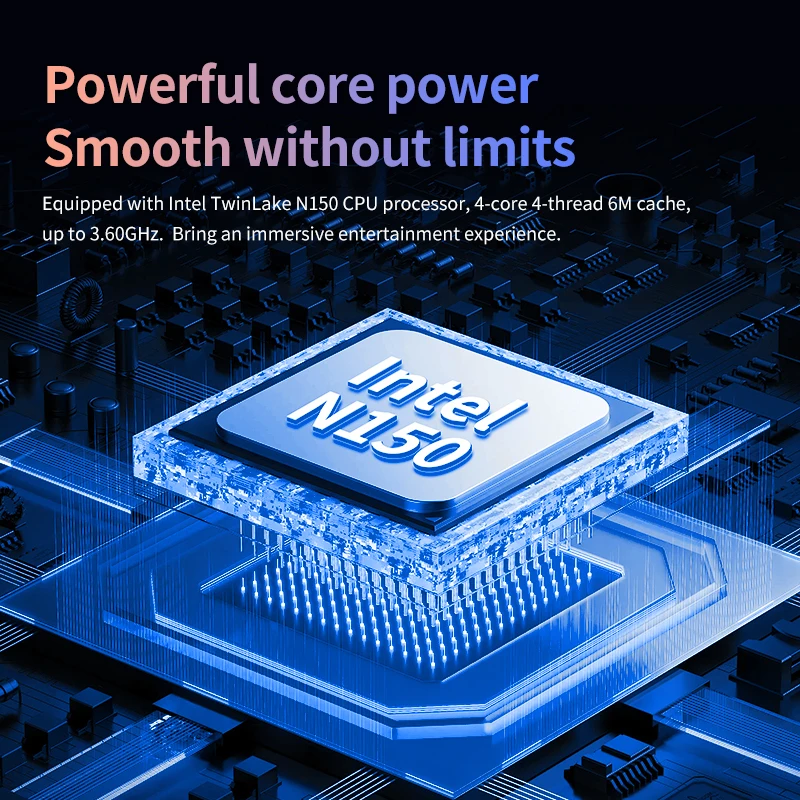 Zwide NA105H Mini Laptop Tablet 2-in-1 Intel N150 CPU 10.5" FHD IPS Screen 16GB LPDDR5 512G SSD Windows 11 Notebook