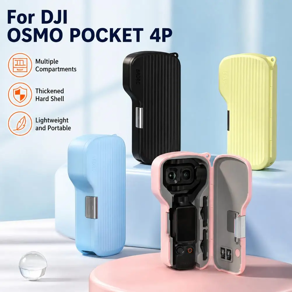 ABS ABS Carrying Case For DJI Osmo Pocket 4P Protective Storage Box Hard Shell Lens Screen Guard Cover With Lanyard - Aliexpress Deal