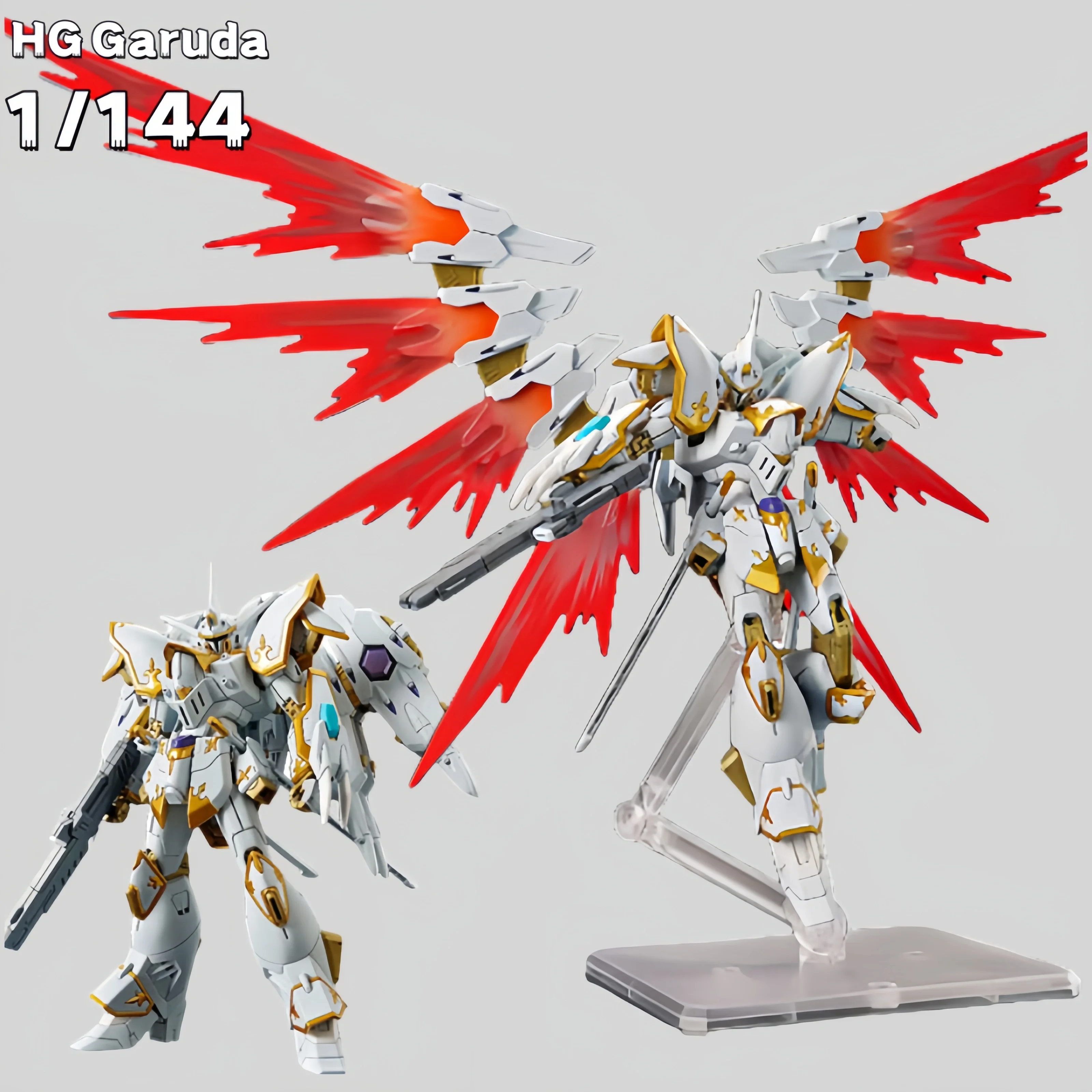 

Новая модель Божественная птица Hg Garuda Thousand Leaf 1/144, черная рыцарь, команда семян, театр, домашняя сборка, экшн-фигурка, игрушки, подарки