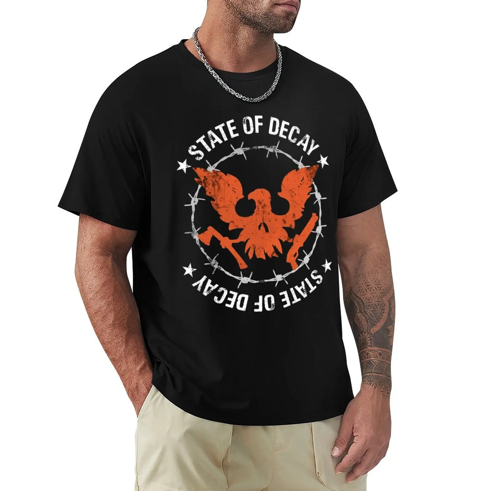 

State of Decay T-Shirt baggy shirts football t shirt oversized t shirts for men