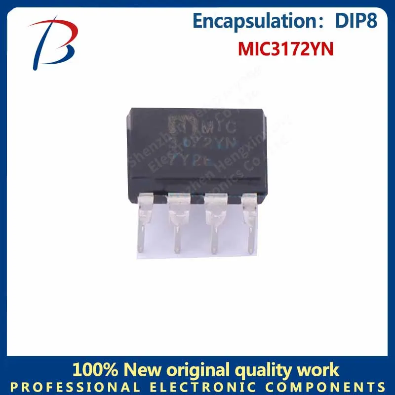 5pcs MIC3172YN package DIP8 current mode controller chip