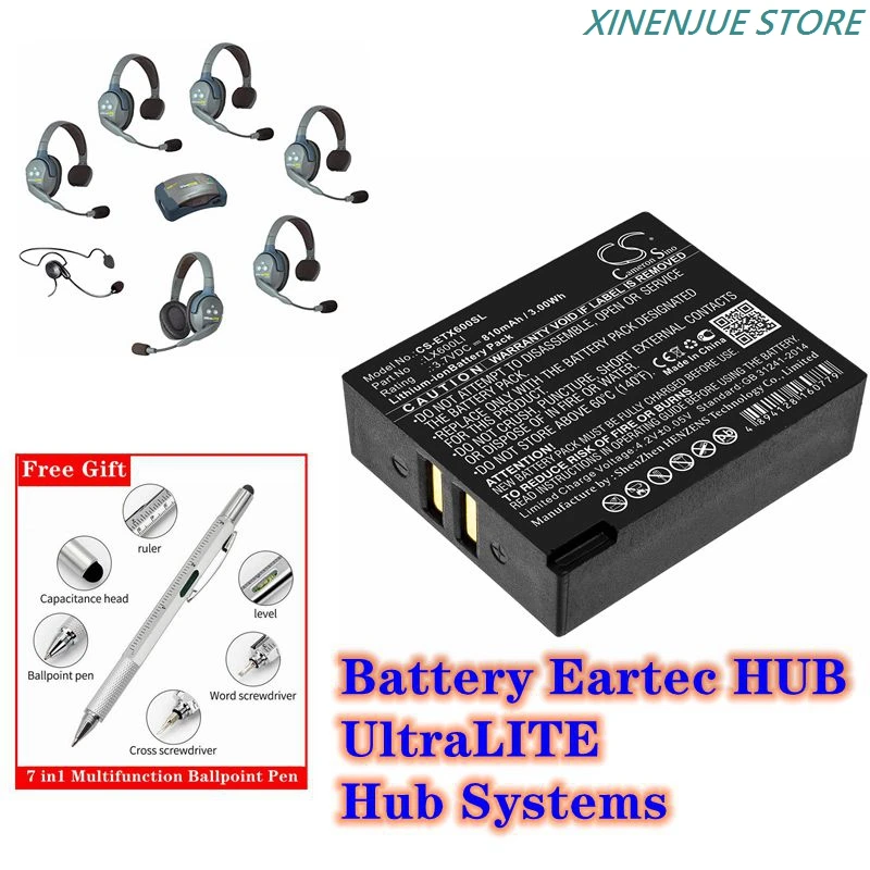 TECHTEK Batteries 3500mAh Compatible avec [Nikon] DTM-302, DTM-330, DTM