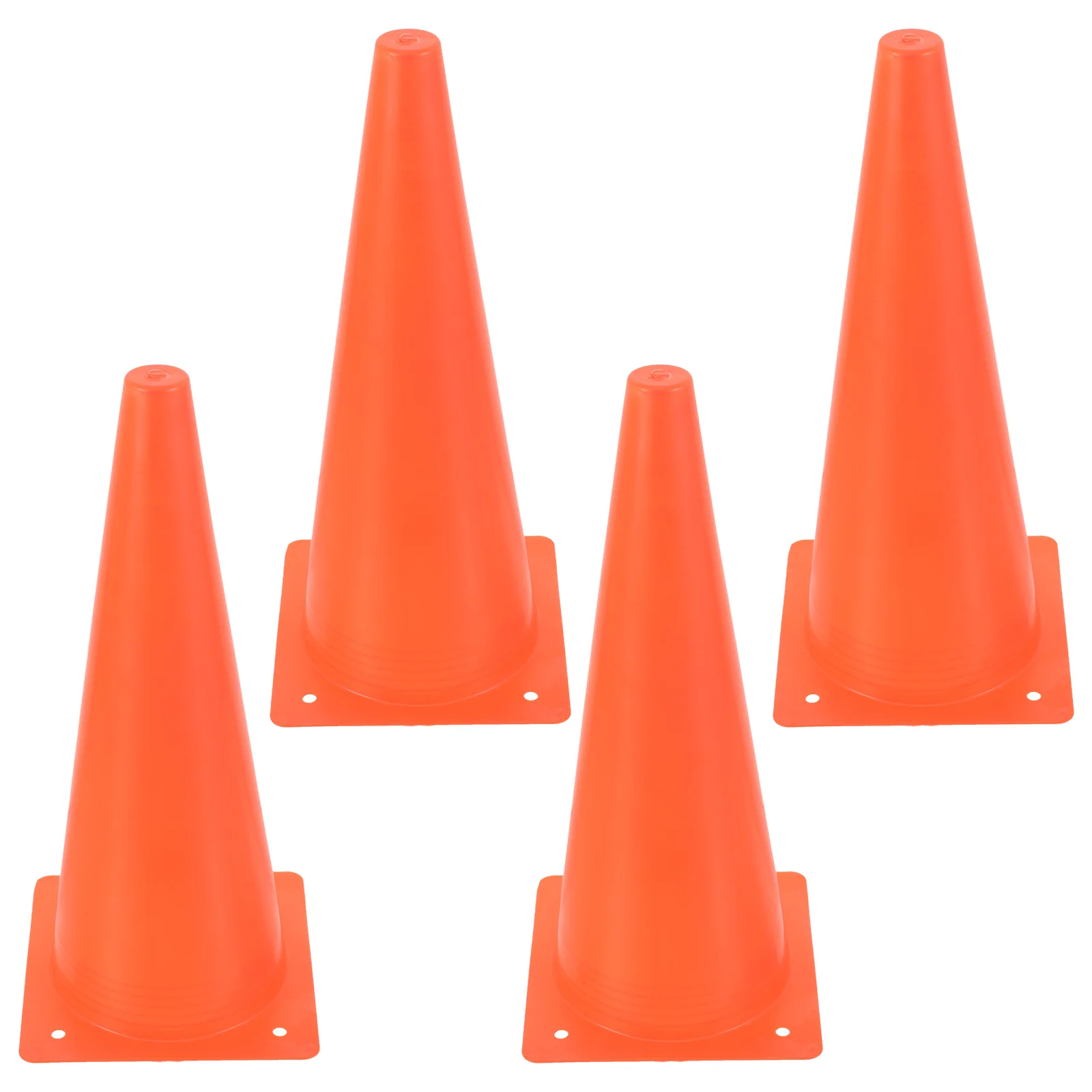 

4pcs Multi-function Soccer Cones Portable Disc Cones Professional Agility Cones traffic cones driving cones for training