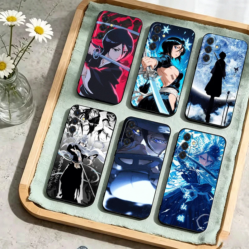 Чехол для телефона Bleach Kuchiki Rukia для Samsung Galaxy A17 A16 A15 A14 A13 A57 A56 A55 A54 A53 A37 A36 A35 A34 A33 A27 A26 A25 A24 A