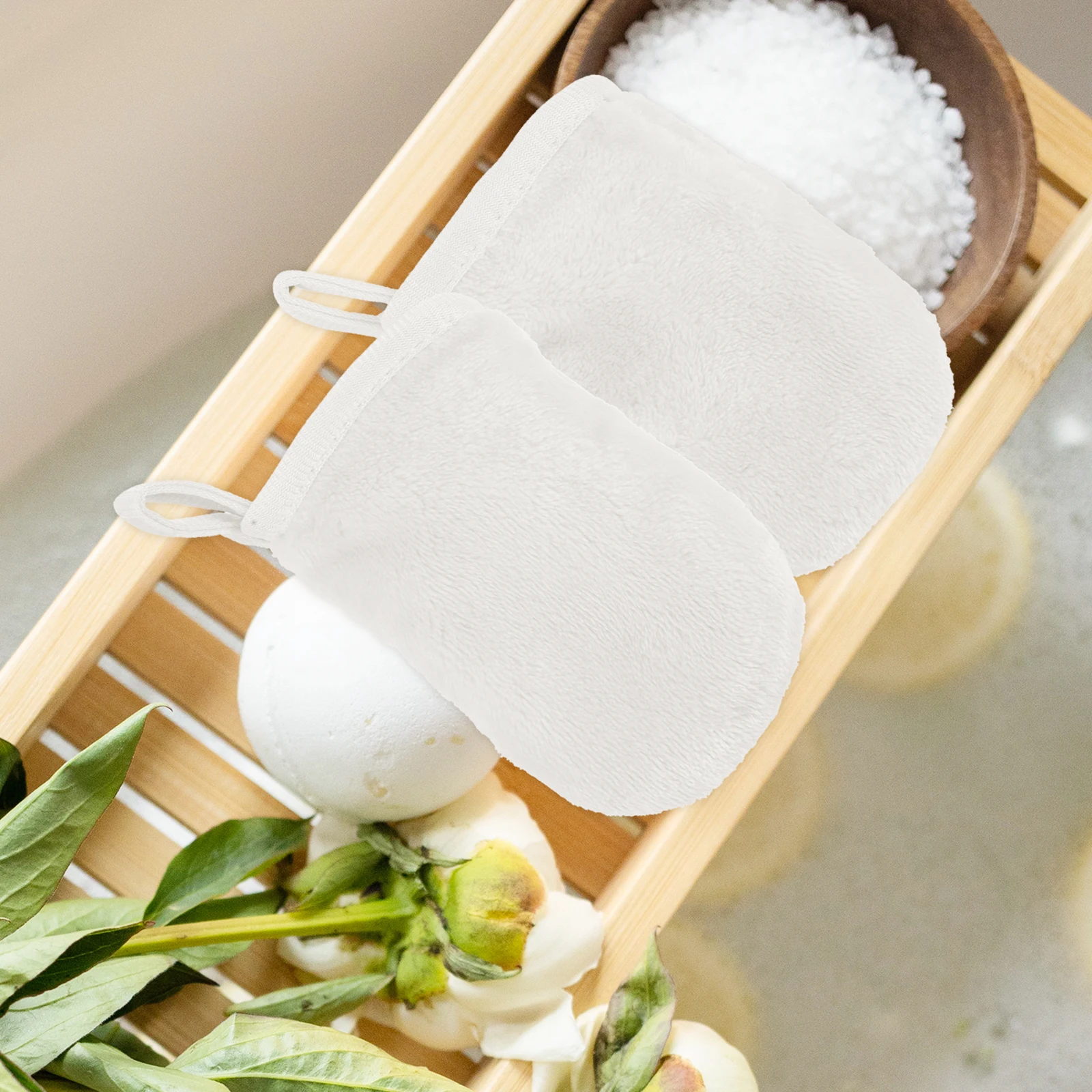 6 stuks gezichtsreinigingshandschoenen herbruikbare zachte make-up remover wanten voor dagelijkse reiniging en exfoliërende huidverzorging routinegezicht