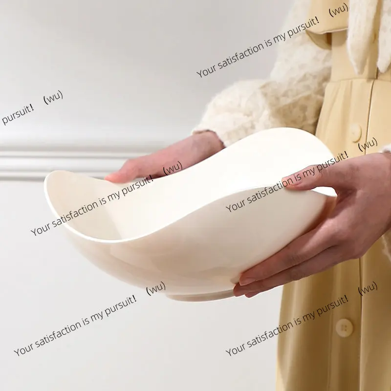 Family fruit plate, high-value living room, home tea, office home light luxury style, high-end snacks, dried fruit plate