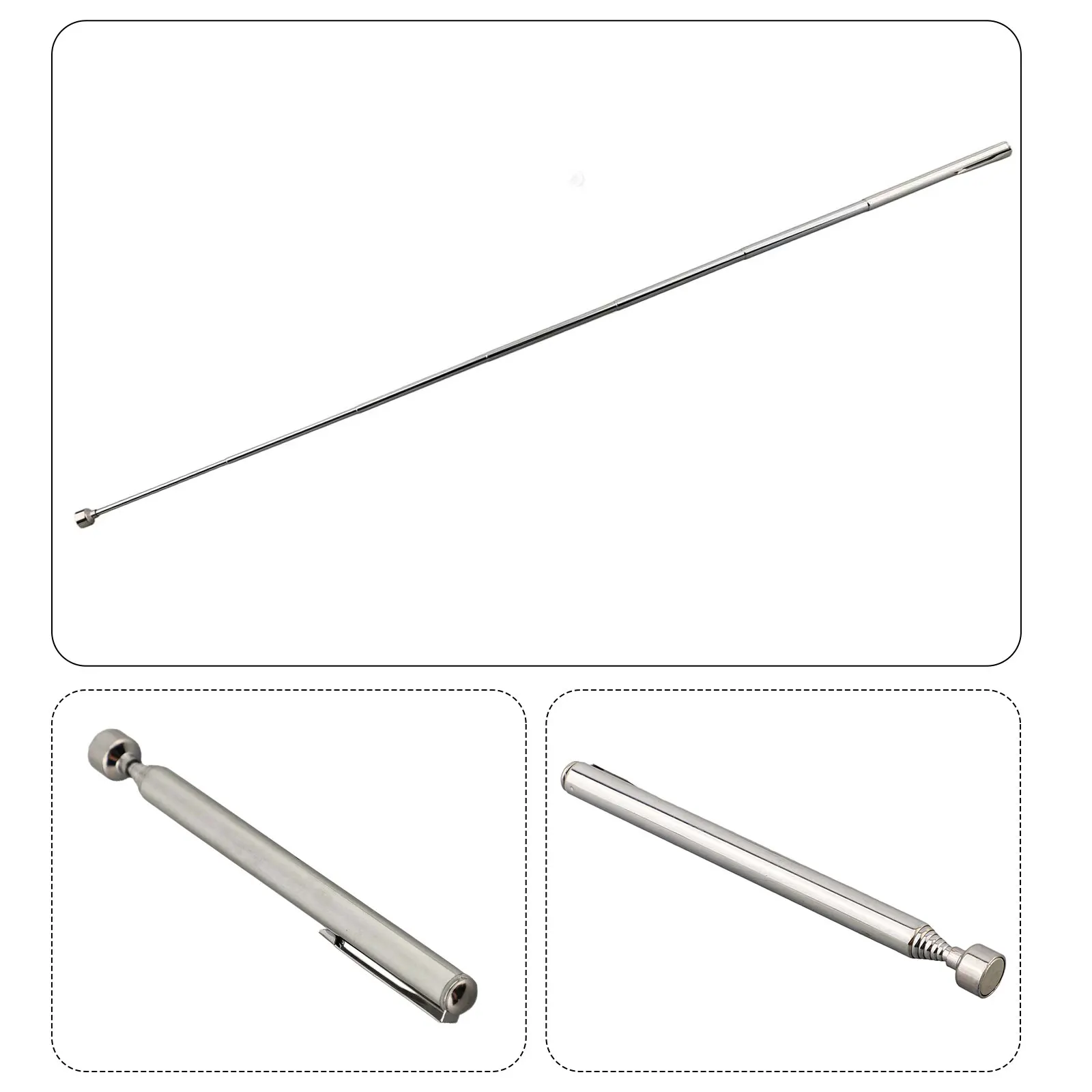Magnetic Pickup Tool 3.5 LB Load Bearing Stainless Steel Telescopic 7mm Magnet Head Convenient High Quality Brand New