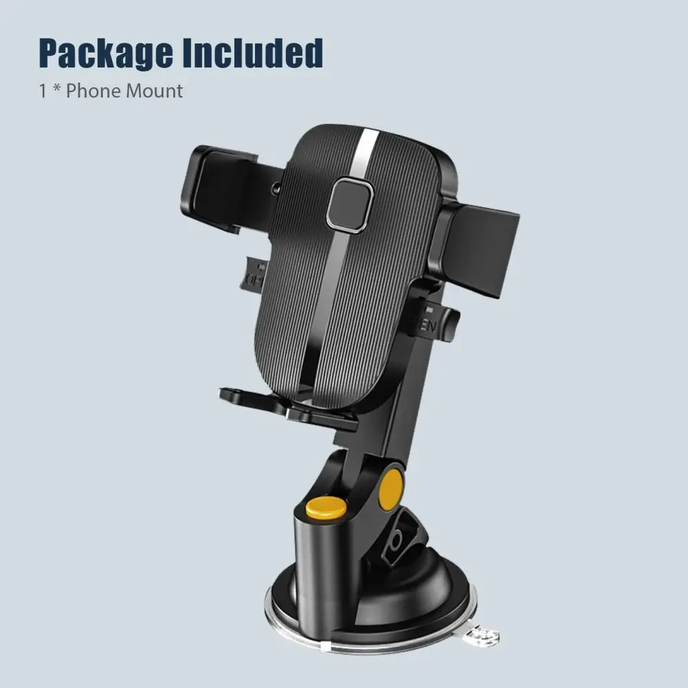 

Car Mount Holder Stand 360 Degrees Rotating Windshield Dashboard Suction Cup Phone Gps Folding Bracket ABS