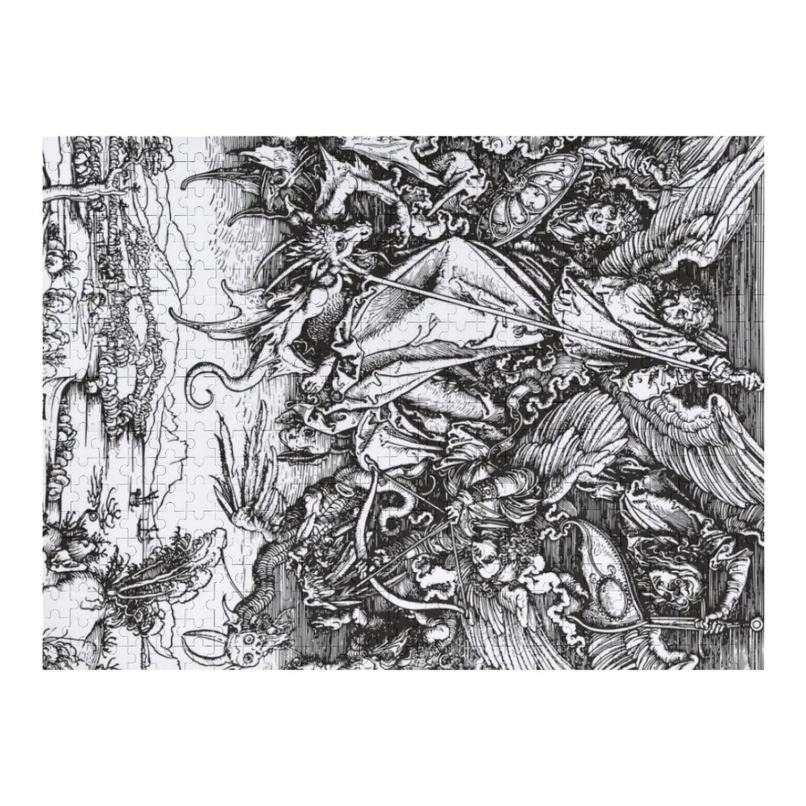 

Albrecht Dürer Saint Michael Jigsaw Puzzle Baby Toy For Children Puzzle