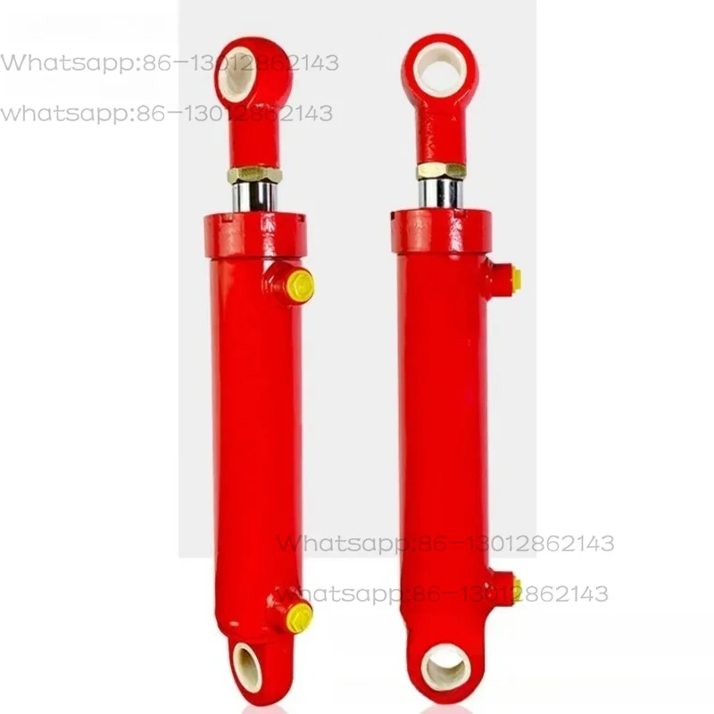 3 Ton Bidirectional Earrings Small Lifting Hydraulic Cylinder Oil Pump Accessories
