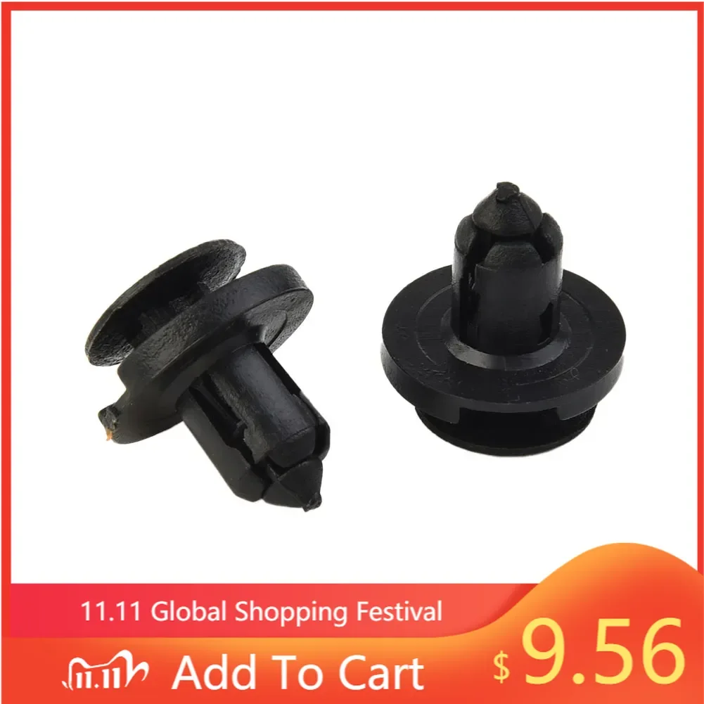 

For Honda For Accord Rivets Clips Fastener Outdoor Push-Type Parts Plastic Replacement 30 Pcs Accessories Bumper