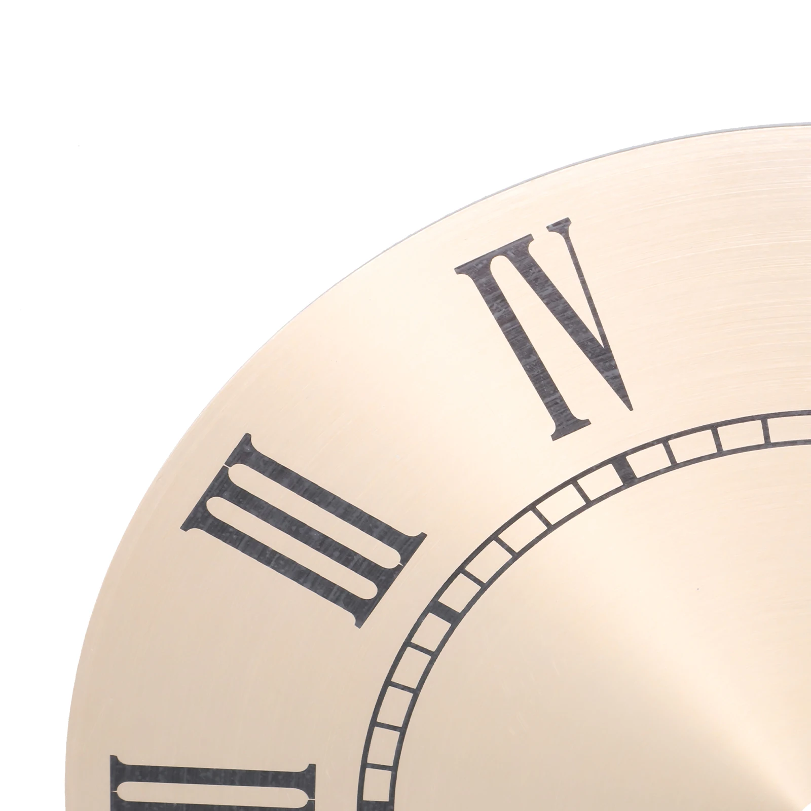 High Quality For Livingroom Bedroom Decoration Clock Dial Face Artware Flat Profile Outside 243MM Roman Numeral