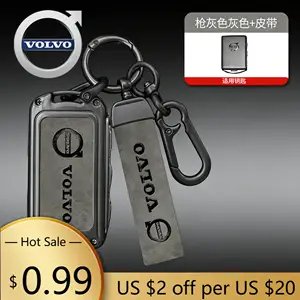 2x Volvo Key Blanks - Uncut, No Chip, Case Only For S90, V90, S70, C70, V70 Models