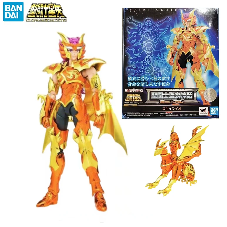 In Stock BANDAI Saint Cloth Myth EX Saint Seiya Anime Character Model Toy Figure Gift Collection