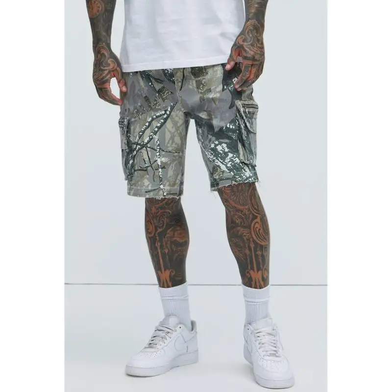 

Трансграничные брюки-карго Relaxed orts Мужские свободные брюки-карго Ci Walk Корейские длинные брюки средней эластичности из полиэстера