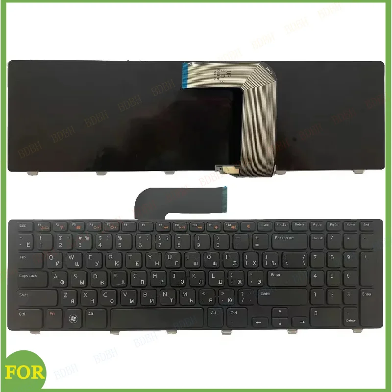 Russian/US Keyboard FOR DELL Inspiron N7110 17R 7110 L702X Vostro 3750 5720 7720