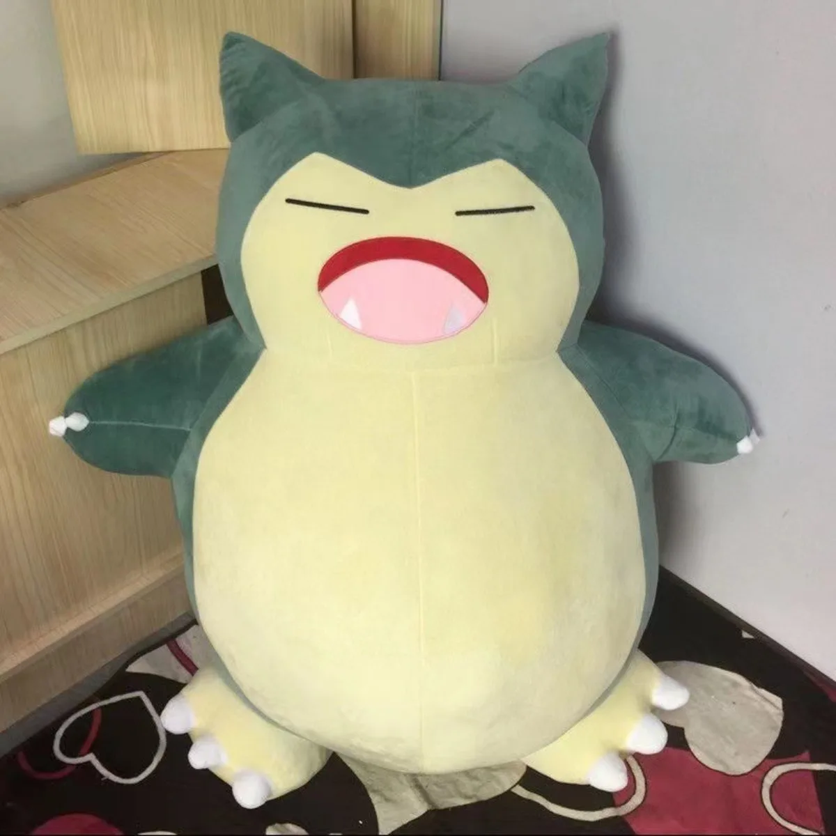 30/50cm Pokemon Snorlax Plush Toy Soft Stuffed Animal Doll Cartoon Anime Elf Plush Pillow Birthday Gifts for Girls - view 3