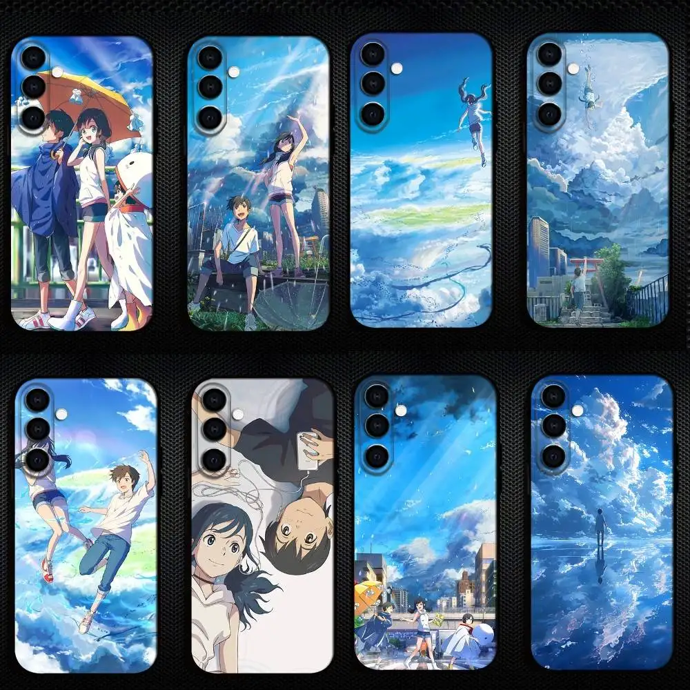 

Your Name Phone Case For Samsung Galaxy A73,A72,A71,A70,A53,A52,A51,Others Soft Black Shell