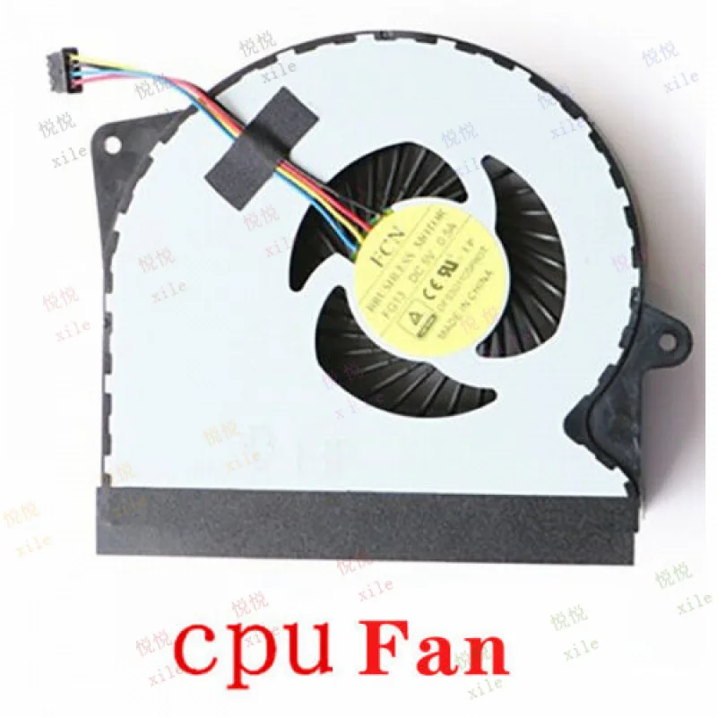 

LL для ASUS G751 G751J G751JT G751JZ G751JY DC 5 В 0,5 А новый вентилятор процессора и графический процессор VGA вентилятор