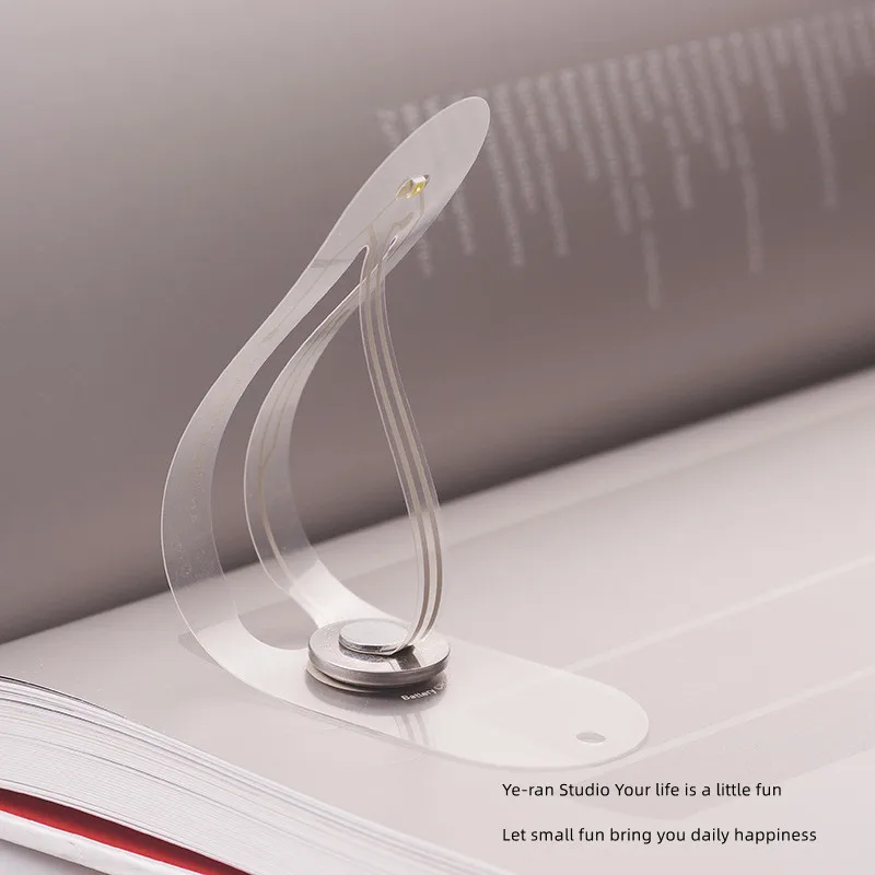 LED Bookmark Light Creative Luminous Bookmark Small Night Light Multifunctional Reading Lighting Gadget Business Wedding Gift