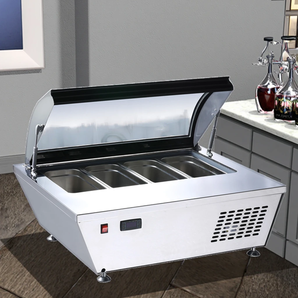 

Tabletop Counter Glass Gelato Ice Cream Display Cooler Freezer Refrigerator Showcase for Ice Cream Gelato Cooling Climate Type