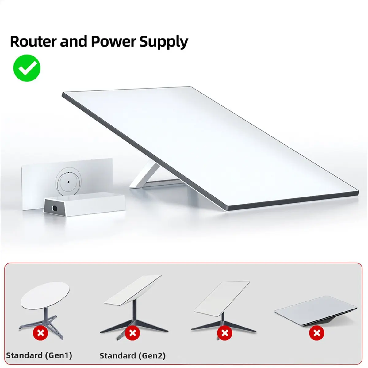 Special Offer-For Mesh Router Gen3 Mount Wall Holder for Enhanced Satellite Internet Stability