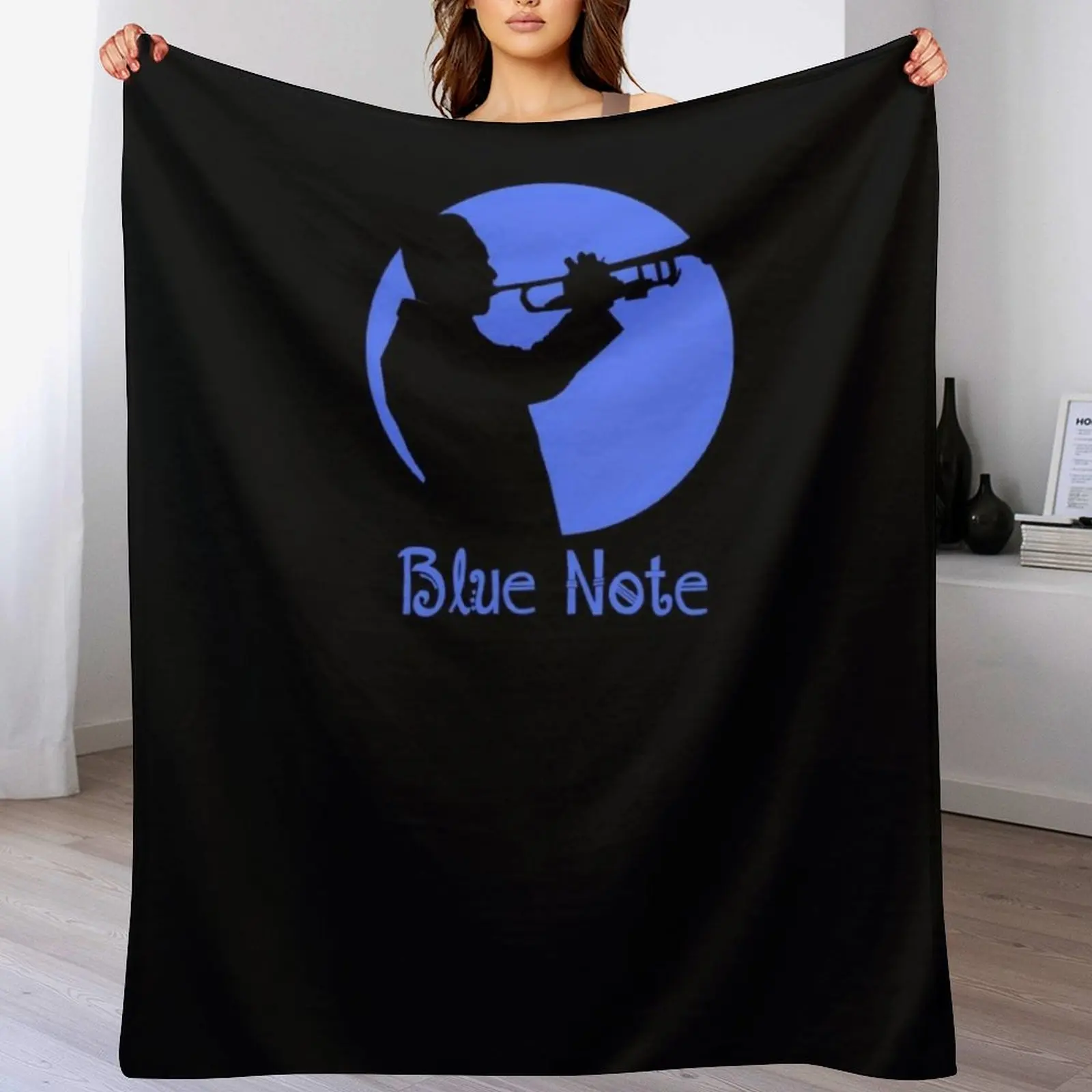 

Blue Note - International Jazz Day \t Throw Blanket Furry Winter beds Blankets