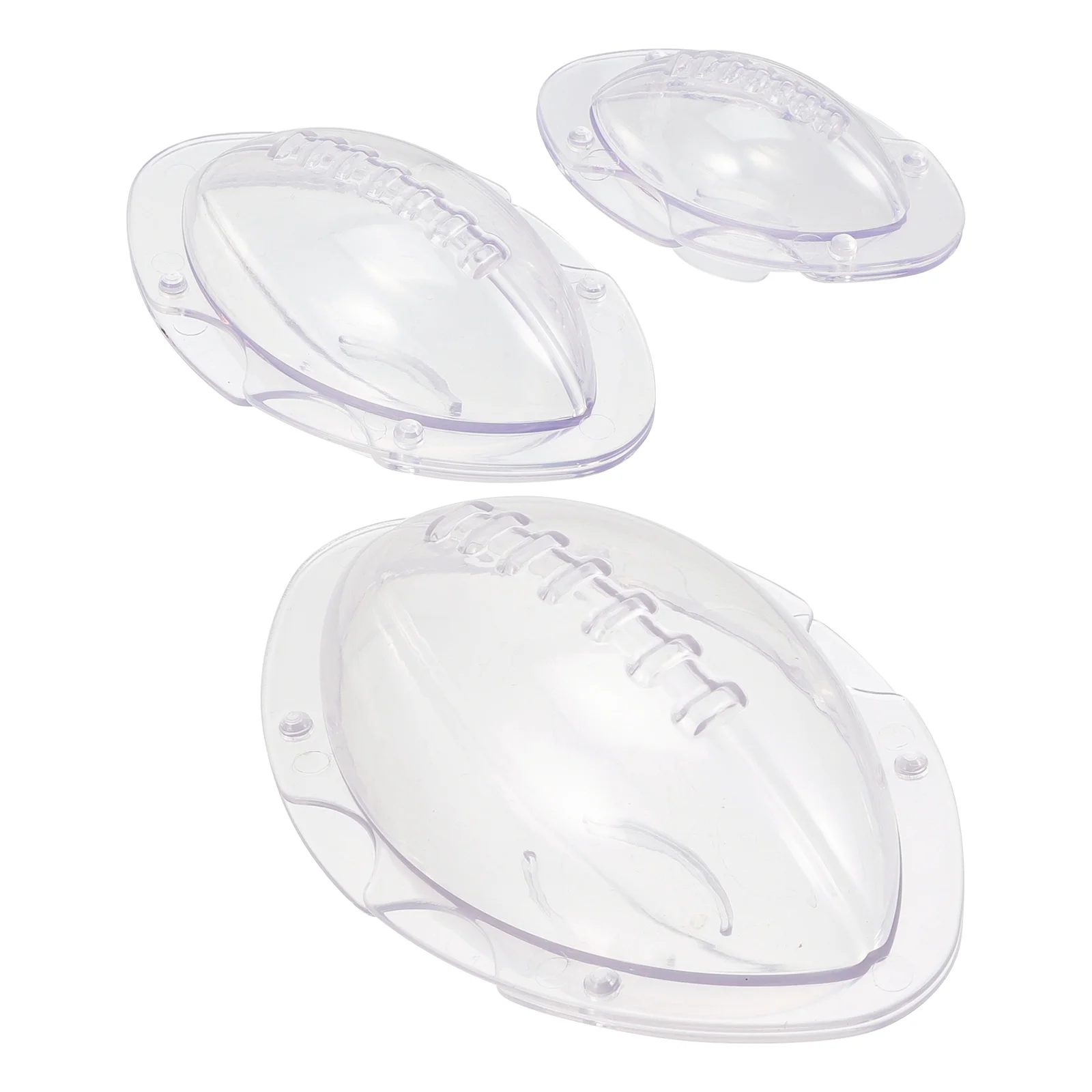 

3 Pcs ABS Olive Molds Premium Sturdy Non Demould Chocolate Cake Jelly Rice Baking Compact Light Heat Conductive
