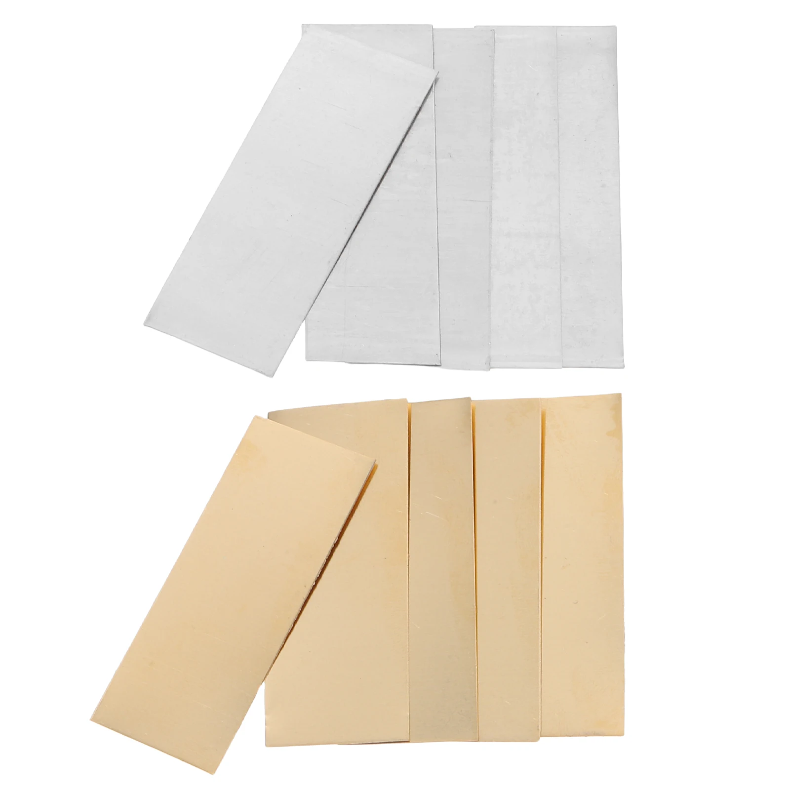 

5 Pairs Zinc Sheets Copper Plates 5x2cm DIY Fruit Strips Science Electronics Building Blocks Zinc Anode Copper