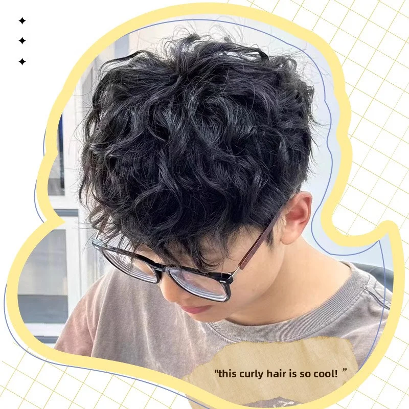 16x18/18x20CM Human Hair Men Toupee For Asian Male Toppers Quick Replacement System Hair Pieces Cover Hair Loss Realistic Cool