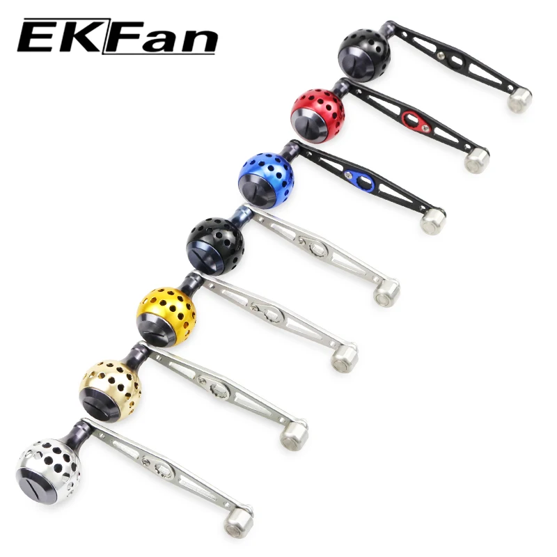 EKFan Strong Durable 8*5mm Hole Single Fishing Reel Handle Aluminum Alloy Fishing Reel Rocker For Spinning FishingTackle Tool