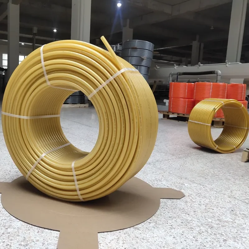 Chinese Factory Modern Flexible Royal Golden 5-Layer PE-RT Underfloor Heating Pipes with Barrier