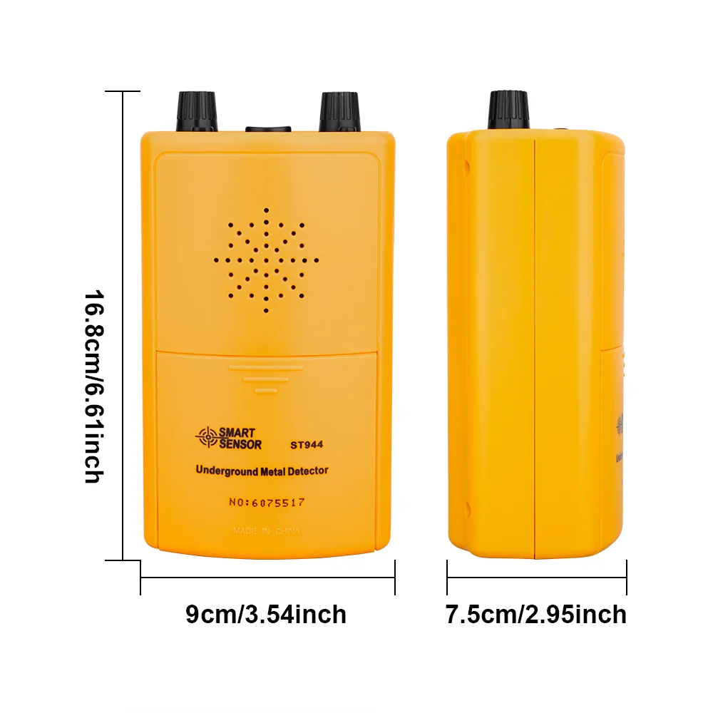 وحدة التحكم الرئيسية للكشف عن المعادن تحت الأرض ST944 أداة الماسح الضوئي حفار الذهب البحث عن الكنز هنتر مع أو بدون بطارية