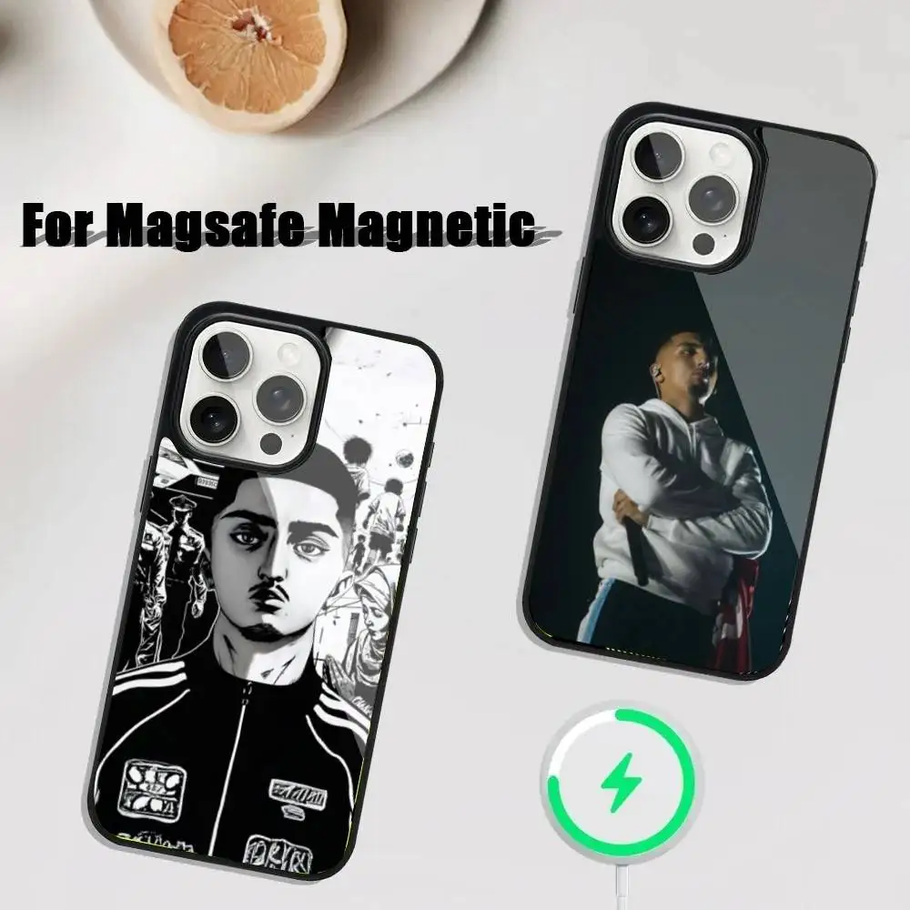 

M-Morad M-MDLR Phone Case For iPhone 17,16,15,14,13,12,11,Pro,Max,Plus,Mini,SE4,E Magnetic Magsafe Wireless Charging