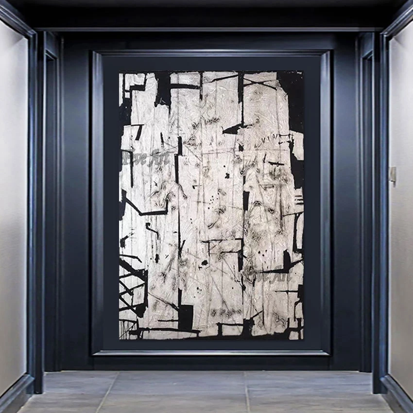 

Художественное оформление галереи, безрамное, акриловый абстрактный дизайн, текстурированный, современные картины на холсте, настенная картина для гостиной