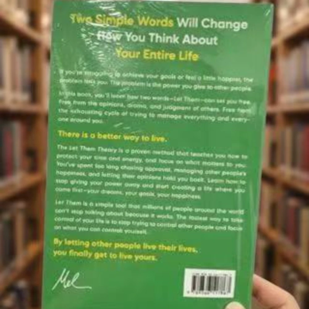 The Let Them Theory Mel Robbins NYT Bestseller English Paperback Boundaries Mental Health Self Help Free Shipping