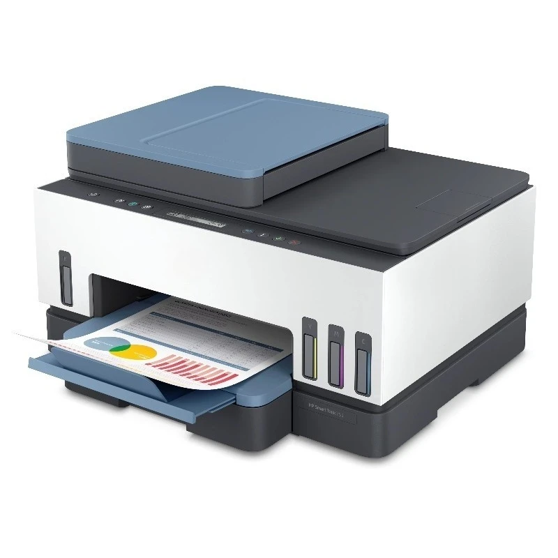 Smart Tank 755 Wireless All in One 15ppm  35p-ADF Scan Duplex Printing Wifi USB Ethernet