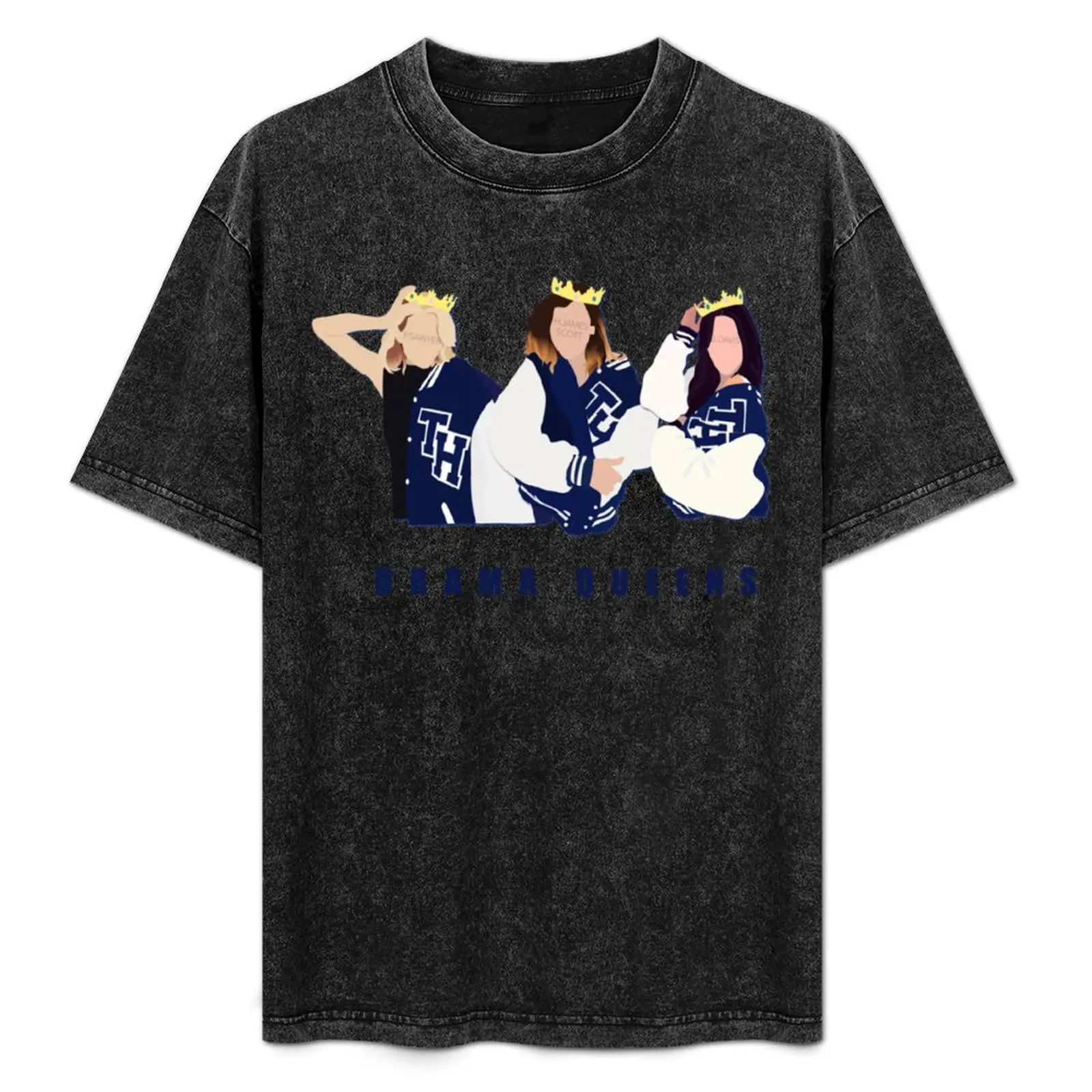 One Tree Hill Drama Queens (Peyton, Haley, and Brooke) T-Shirt quick drying sublime plus size men clothing