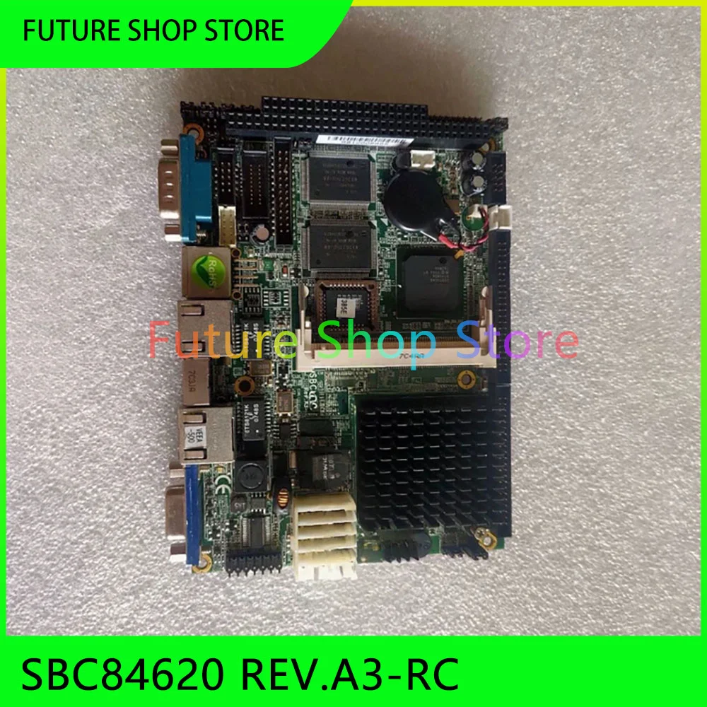 Embedded 3.5-inch dual network card industrial control motherboard SBC84620 REV.A3-RC