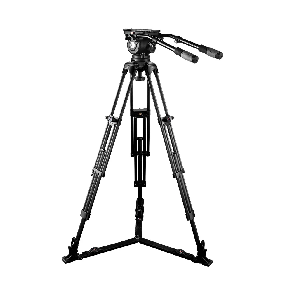 

E-IMAGE EG20C2 Professional Heavy Duty Video Tripod With Fluid Head For Camera Camcorders Shooting